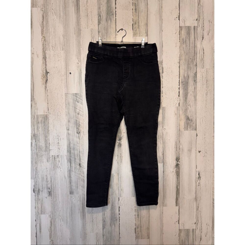 Nine West Black Pull On Jegging Jeans Womens Size 10 Average Classic Stretch Den - Picture 4 of 7